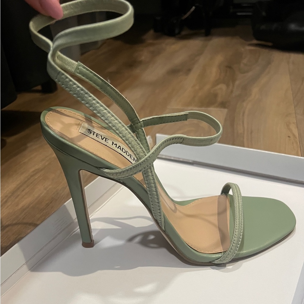 Steve Madden Nectur Mint Heels